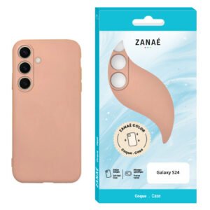 Coque Zanae Color pour  Galaxy S24, Rose