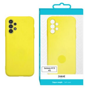 Coque Zanae Color pour Galaxy A13 4G, Jaune