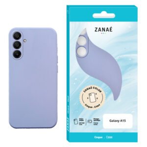 Coque Zanae Color pour Galaxy A15, Lilas