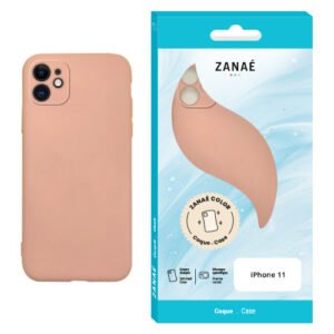 Coque Zanae Color pour iPhone 11, Rose