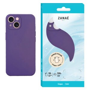 Coque Zanae Color pour iPhone 11, Violet fonce