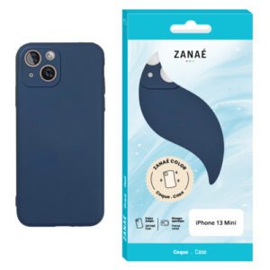Coque Zanae Color pour iPhone 13 Mini, Marine