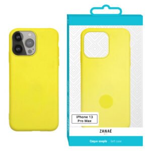 Coque Zanae Color pour iPhone 13 Pro Max, Jaune