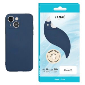 Coque Zanae Color pour iPhone 13, Marine