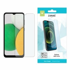 Protecteur d’écran ZANAË en verre trempé 9H pour Samsung Galaxy A03 Core.
