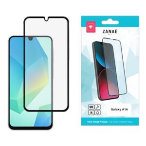 Verre trempé intégral ZANAÉ 9H pour Samsung Galaxy A16, protection écran complète et premium.