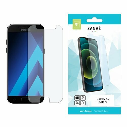 Verre trempé ZANAÉ 9H pour Samsung Galaxy A5 2017, protection écran claire et précise.