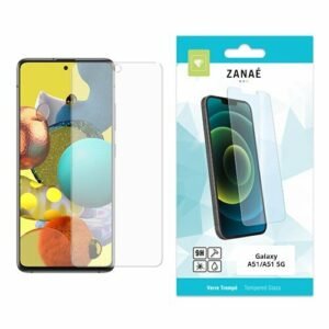 Verre trempé ZANAÉ pour Samsung Galaxy A51 et A51 5G, protection écran 9H transparente.