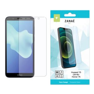 Verre trempé Zanaé transparent pour Huawei Y5 2018 et Honor 7S, protection écran 9H.