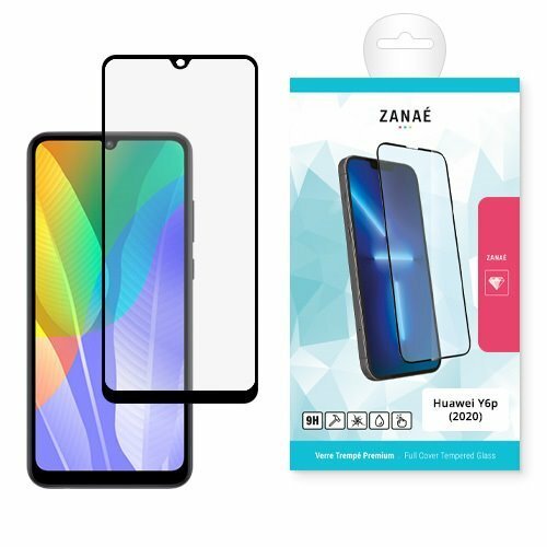 Verre trempé ZANAÉ pour Huawei Y6p 2020, protection d’écran transparente et résistante.
