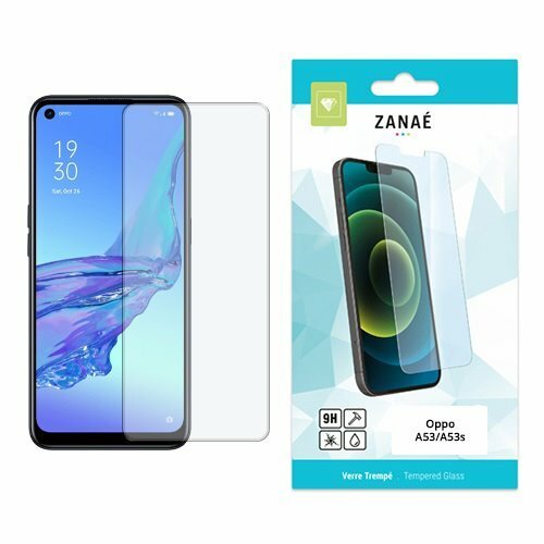 Verre trempé ZANAÉ clair 9H pour Oppo A53 et A53s, protection écran durable