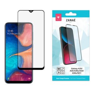 Verre trempé ZANAÉ pour Samsung Galaxy, protection transparente et résistante pour plusieurs modèles.
