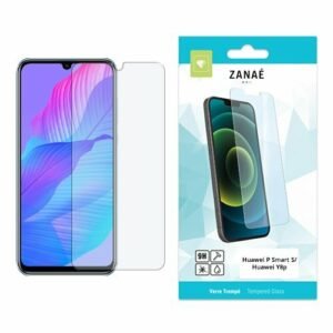 Verre trempé ZANAÉ 9H pour Huawei P Smart S et Y8p, protection écran transparente.