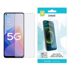 Verre trempé ZANAÉ 9H pour smartphones 5G Oppo et OnePlus, protection écran transparente.