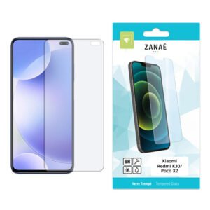 Verre trempé ZANAÉ 9H pour Xiaomi Redmi K30 et Poco X2, protection écran HD durable.