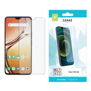 Verre trempé ZANAÉ pour Vivo V23 5G, protection d’écran claire et résistante