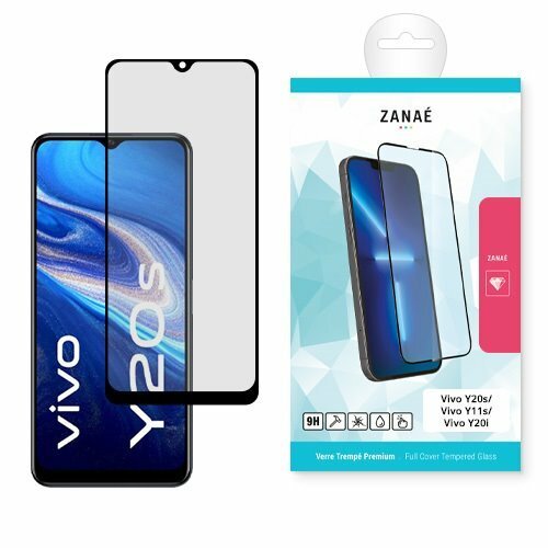 Verre trempé ZANAE pour Vivo Y20s, Y20 et Y20i avec protection 9H et clarté HD