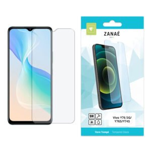 Verre trempé HD pour Vivo Y76 5G, Y765 et Y745 avec protection complète.