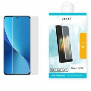 Verre trempé ZANAÉ pour Xiaomi 12 et 12X, protection d’écran complète et clarté HD.