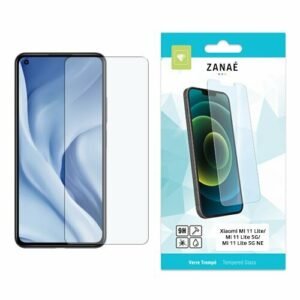 Verre trempé ZANAÉ 9H pour Xiaomi Mi 11 Lite 5G, protection écran transparente.