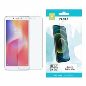 Verre trempé ZANAÉ pour Xiaomi Redmi 6 et 6A, protection 9H HD transparente.