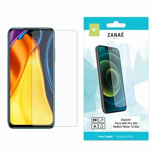 Verre trempé ZANAÉ pour Xiaomi Poco M3 Pro 5G, protection d’écran claire et ultra‑résistante.