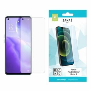 Verre trempé ZANAÉ 9H pour Oppo Find X3 Lite et Reno 5, protection écran transparente