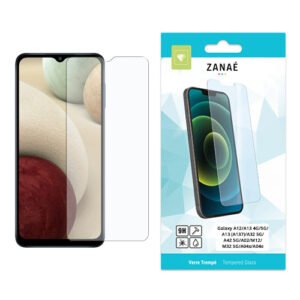 Verre trempé ZANAÉ pour Samsung Galaxy, protection écran transparente, résistante et haute clarté.