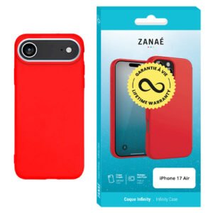 Coque Infinity pour iPhone Air, Rouge