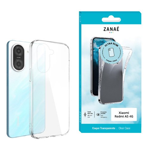 Coque Softgel pour Redmi A5 4G, Transparent