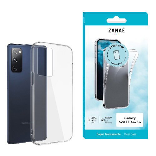 Coque Softgel pour Samsung Galaxy S20 FE 4G / 5G, Transparent