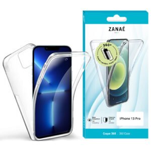 Coque 360 pour iPhone 13 Pro, Transparent