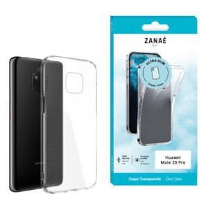 Coque transparente ultra fine ZANAÉ pour Huawei Mate 20 Pro avec emballage élégant.