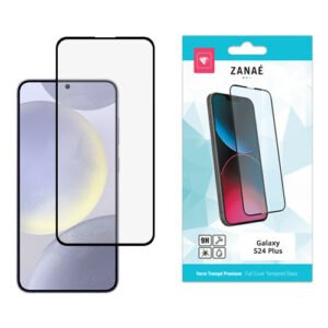 Film de protection Verre trempe Full Cover pour  Galaxy S24 Plus, Noir