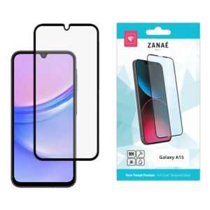 Film de protection Verre trempe Full Cover pour Galaxy A15, Noir
