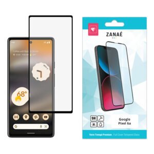 Film de protection Verre trempe Full Cover pour Google Pixel 6a, Noir