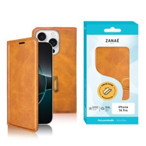Portefeuille Zanae Columbia pour iPhone 16 Pro, Moutarde