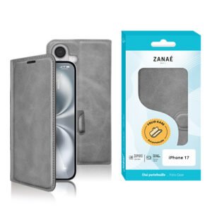 Portefeuille Zanae Columbia pour iPhone 17, Gris