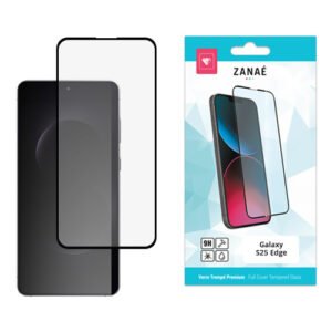 Verre trempe Full Cover pour Galaxy S25 Edge, Noir