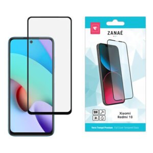 Verre trempe Full Cover pour Xiaomi Redmi 10, Noir