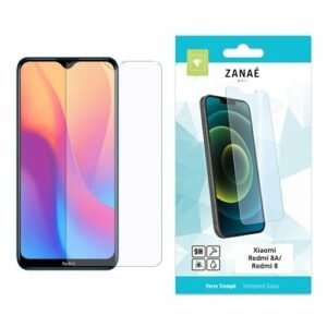 Verre trempé ZANAE pour Xiaomi Redmi 8A, protection d’écran claire et résistante.