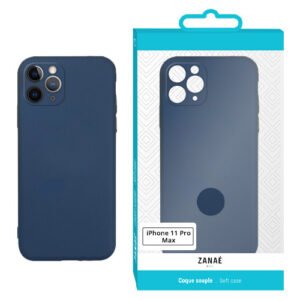 Coque Zanae Color pour iPhone 11 Pro Max, Marine