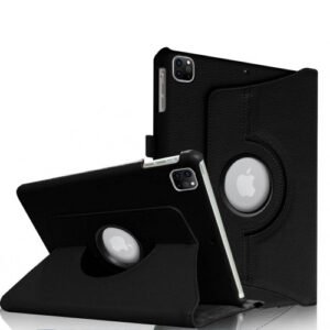 Etui Rotatif pour iPad Air 13 (6,7,8e gen) / iPad Pro 12.9 (3,4,5,6e gen), Noir