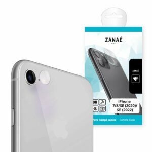 Verre trempe camera bloc pour iPhone 7/ 8 / SE (2020) / SE (2022), Transparent