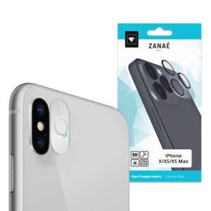 Verre trempe camera bloc pour iPhone X / XS / XS Max, Transparent