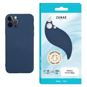 Coque Zanae Color pour  iPhone 12 Pro Max, Marine