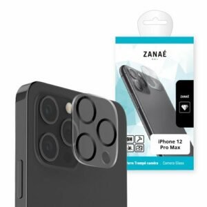 Verre trempe camera bloc pour iPhone 12 Pro Max, Transparent