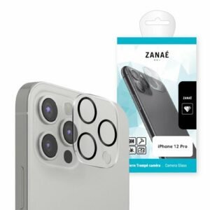 Verre trempe camera bloc pour iPhone 12 Pro, Transparent