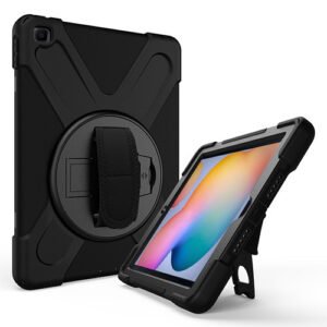 Coque renforcee pour Galaxy Tab S6 Lite, Noir