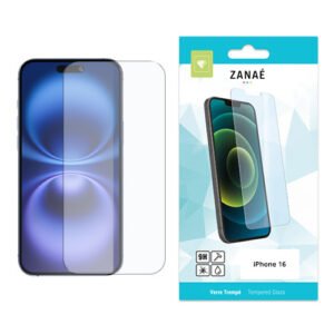 Verre trempe pour iPhone 16/ 15/15 Pro, Transparent